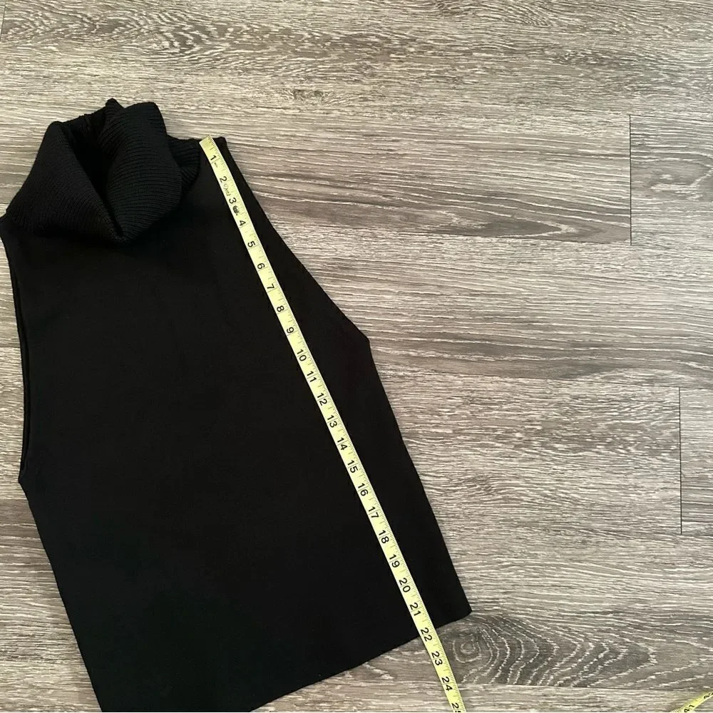 Alice + Olivia Sleeveless Turtleneck Knit